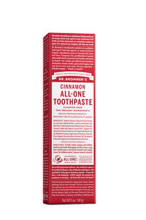 Dr. Bronner's Toothpaste (All-One) Cinnamon 140g