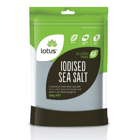Lotus Iodised Sea Salt 500g