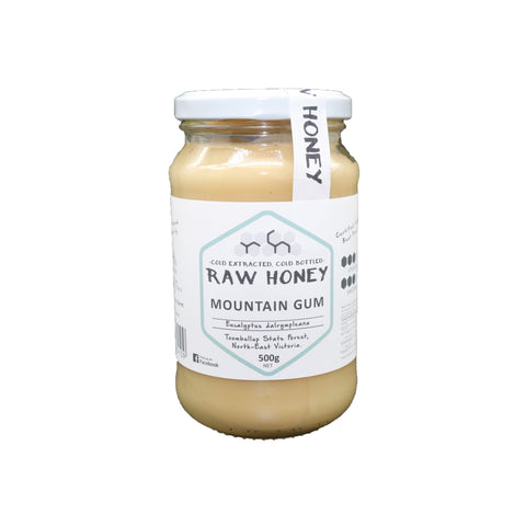 Raw Honey Mountain Gum 500g