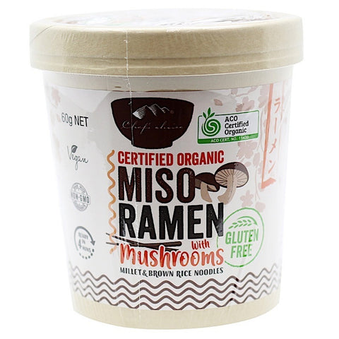 Chef's Choice Miso Ramen with Mushrooms 60g