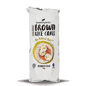 Ceres Brown Rice Cakes No Salt Gf