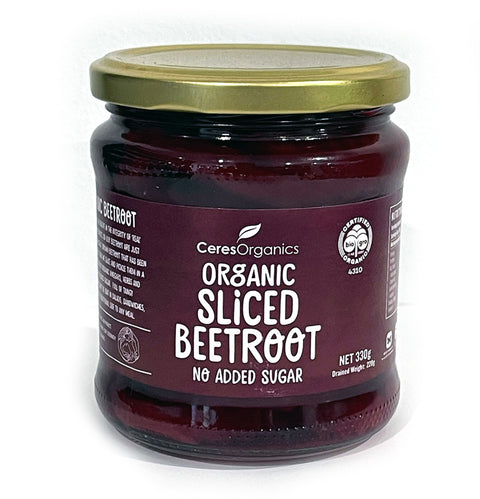 Ceres Organics Sliced Beetroot 330g