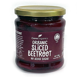 Ceres Organics Sliced Beetroot 330g