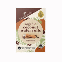 Ceres Coconut Wafer Rolls - Espresso 80g