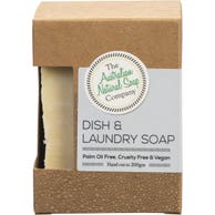THE AUST. NATURAL SOAP CO Dish & Laundry Soap Bar - 200g