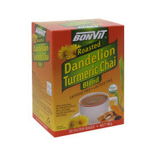 Bonvit Roasted Dandelion Chai w/ Turmeric x 32 Filter Bags