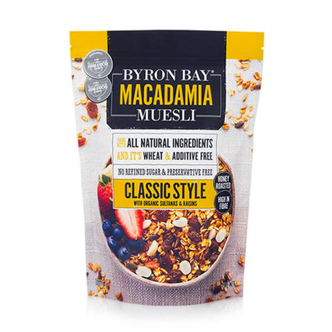 Byron Bay Classic Style Macadamia Muesli 450g