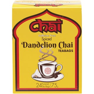 CHAI TEA Spiced Dandelion Chai Tea Bags - 75g