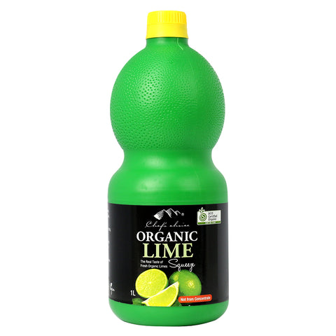 Chef's Choice Organic Lime Juice 1L