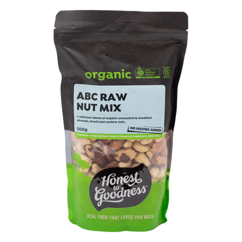 H2G Organic ABC Raw Nut Mix 500g