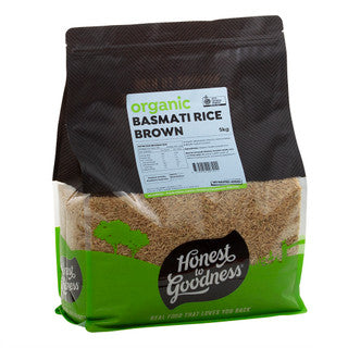 H2G Organic Basmati Brown 5kg
