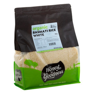 H2G Organic Basmati White 5kg