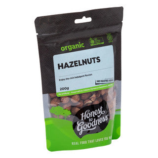 H2G Organic Hazelnuts 200g