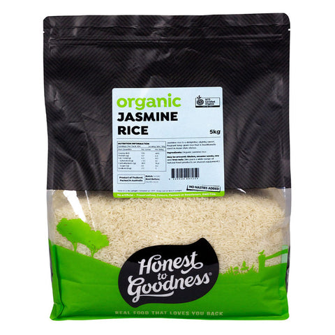 H2G Organic Jasmine Rice 5KG