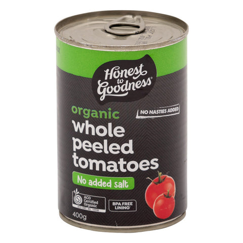 Honest 2G Whole Tomatoes 400g