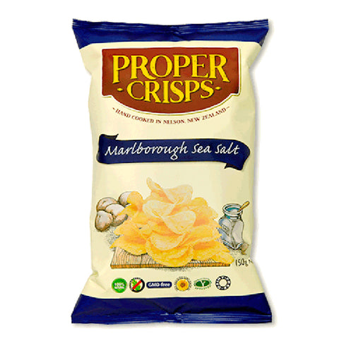 Proper Crisps Sea Salt 150g