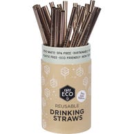 EVER ECO Straws - Straight - Rose Gold ###