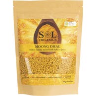 SOL ORGANICS Moong Dhal Yellow Lentil Dhal Mix - 400g Pr