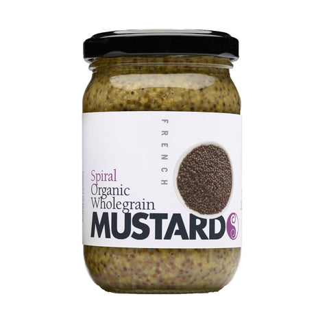 Spiral Org Wholegrain Mustard 200g