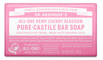 Dr. Bronner's Pure-Castile Bar Soap (Hemp All-One) Cherry Blossom 140g