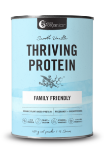 Nutra Organics Thriving Protein (Org Pea Rice Blend) Smooth Vanilla 450g