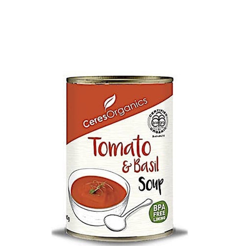 Ceres Tomato and Basil Soup 400g