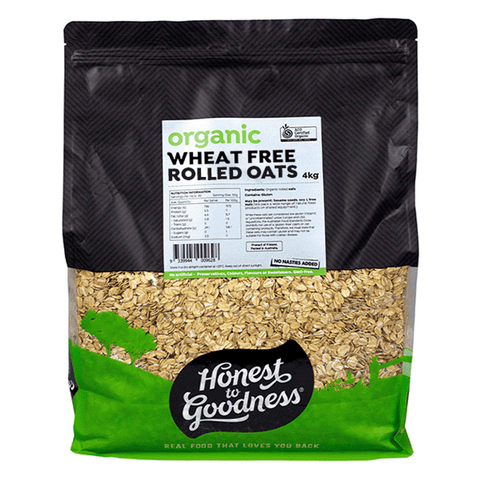 Organic Gluten Tested Rolled Oats 4kg