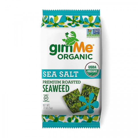 GIMME Org. Seaweed Snacks Sea Salt - 10g