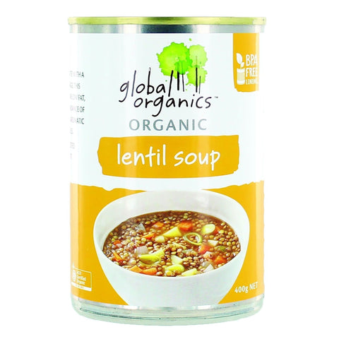 Global Organics Lentil Soup 400g