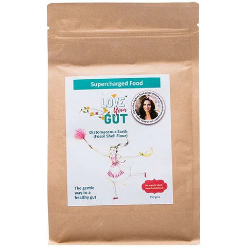 SUPERCHARGED FOOD Heal Your Gut Powder Diatomaceous Earth 250g