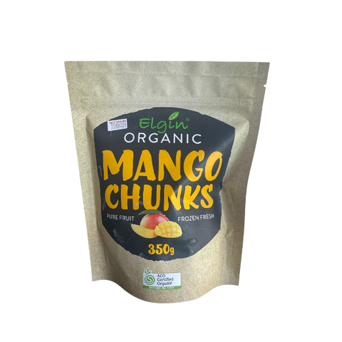 Elgin Organic Frozen Mango 350g