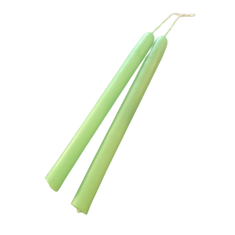 Candles Strung Pair Lime