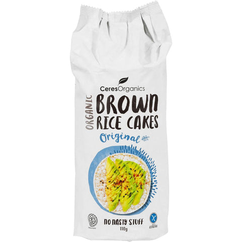 Ceres Brown Rice Cakes Salted GF
