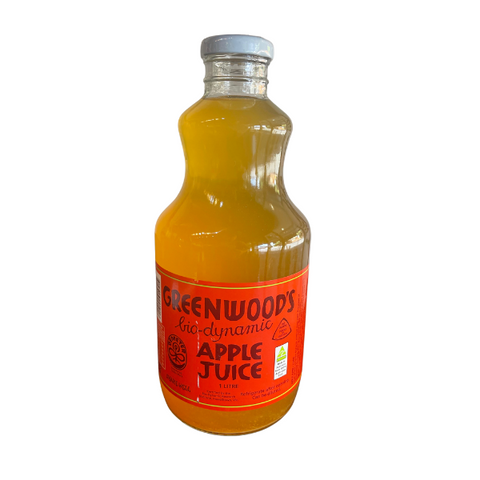 Greenwoods Biodynamic Apple Juice 1L