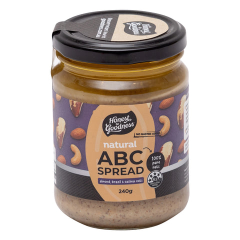 Honest 2G Goodness Natural ABC Spread 240g