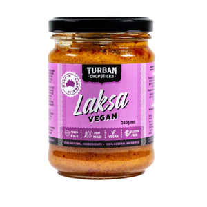 TURBAN CHOPSTICKS Curry Paste Laksa Vegan - 240g