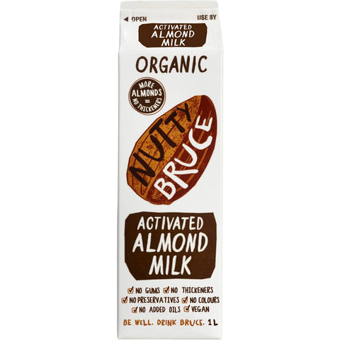 Nutty Bruce Organic Activated Almond Milk 1L