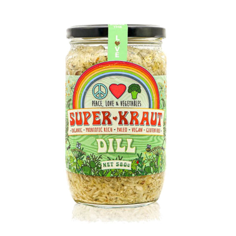 Peace Love Vegetables Dill SuperKraut 580g