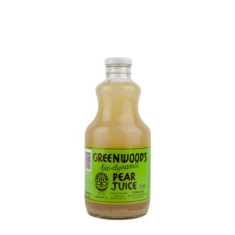 Greenwood’s Biodynamic Pear Juice 1L