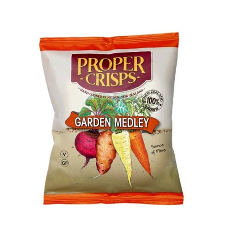 Proper Crisps Garden Medley 100g