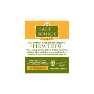 Earth Source Firm Tofu 375g
