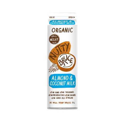 Nutty Bruce Organic Milk Almond & Coconut 1L