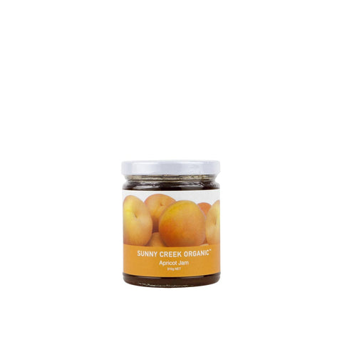 Sunny Creek Organic Apricot Jam 310gm