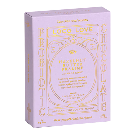 Loco Love Hazelnut Praline 60g