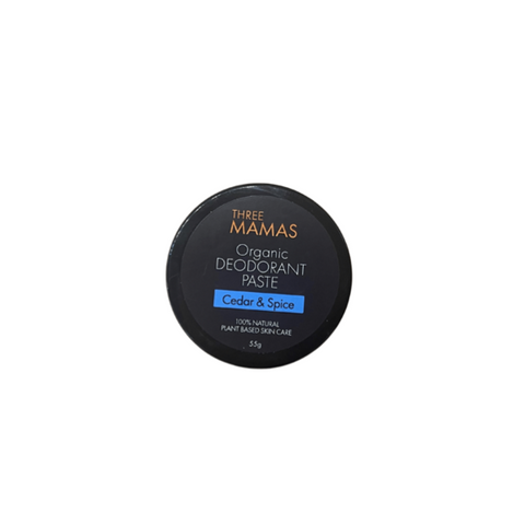 Three Mamas Deodorant Cedar & Spice 55g