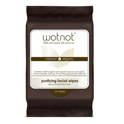 WOTNOT Facial Wipes Purifying x25