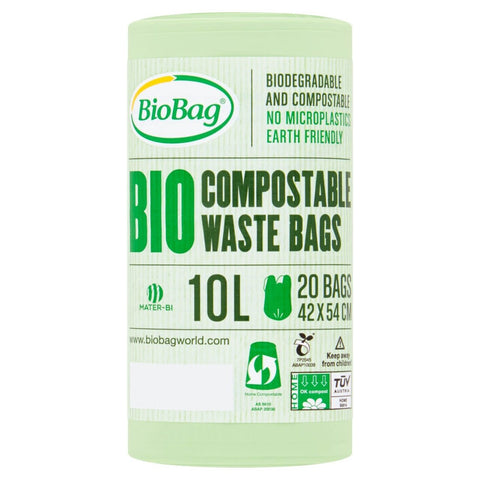 Bio Bag Compostable Liners 10L 20 Bags