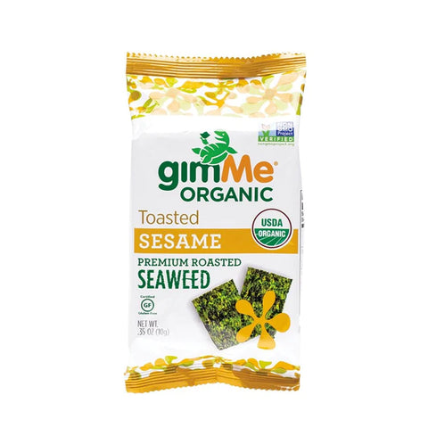 GIMME Org. Seaweed Snacks Sesame - 10g