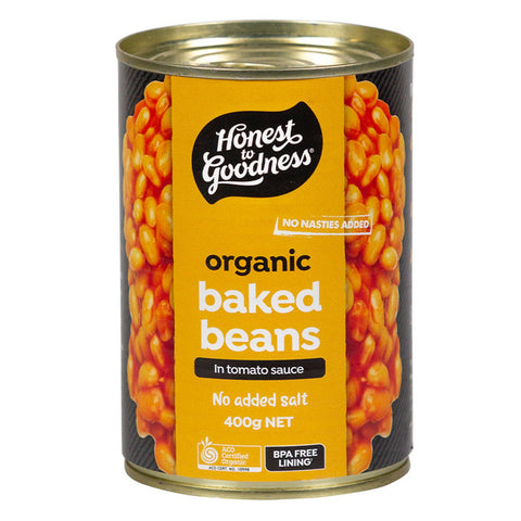 H2G Baked Beans in Tom Sauce 400g