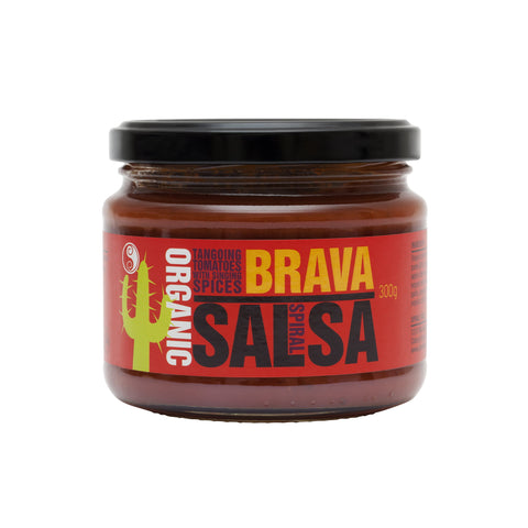 Spiral Organics Brava Spicy Salsa 300g